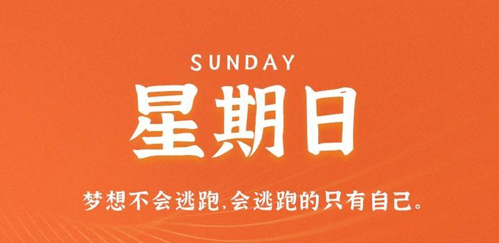 4月16日，星期日，在这里每天60秒读懂世界！-映凡空间